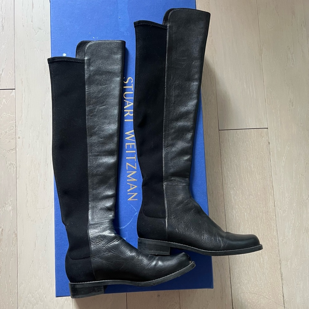 Stuart Weitzman 5050 Black Women's Boots